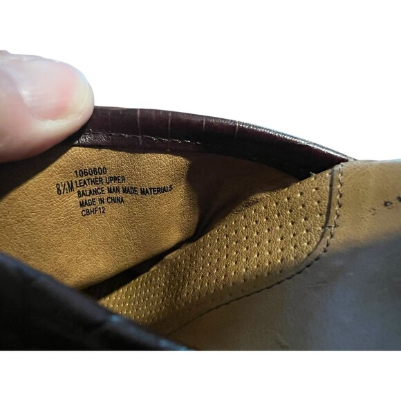 Sofft Platform Mules Clogs w Buckle Size 8.5 Dark Brown Raisin Leather Y2K - Picture 7 of 14